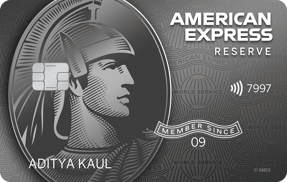 Amex Platinum Reserve Credit Card