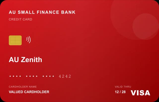 AU Zenith Credit Card