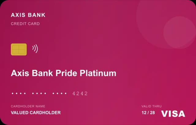 Axis Bank Pride Platinum Credit Card
