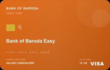 Bank of Baroda Easy Credit Card