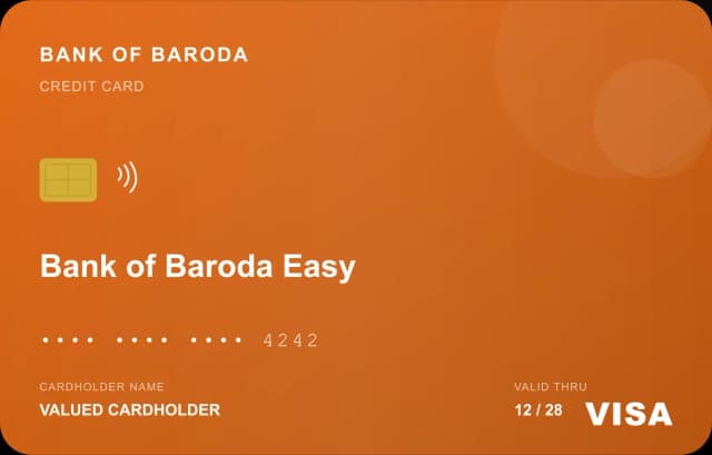 Bank of Baroda Easy Credit Card