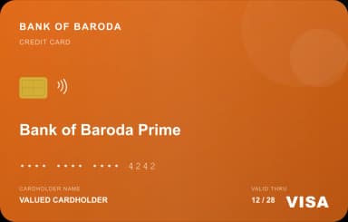 Bank of Baroda Prime Credit Card