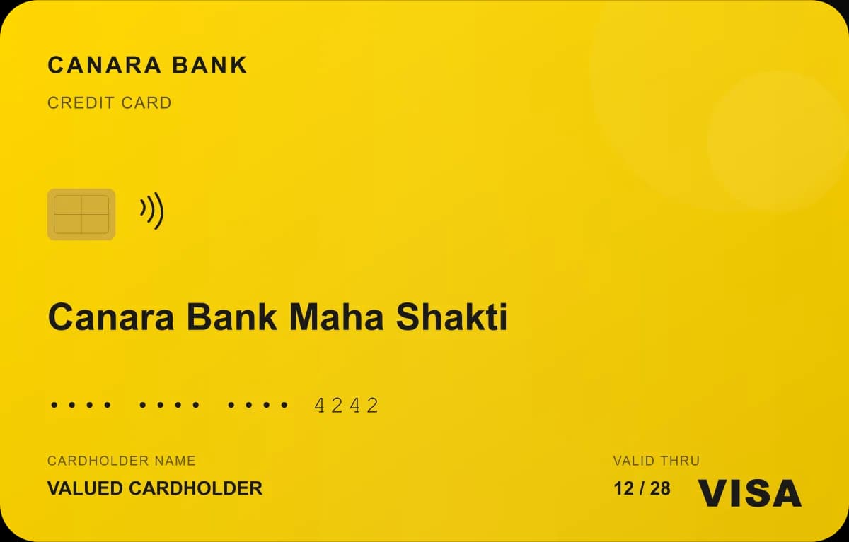 Canara Bank Maha Shakti Credit Card