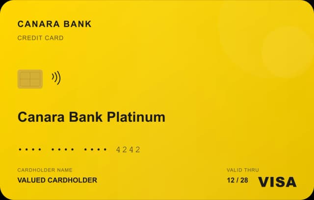 Canara Bank Platinum Credit Card