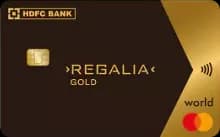 HDFC Bank Regalia Gold Credit Card