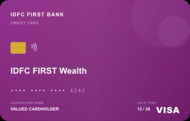 IDFC FIRST Wealth Credit Card