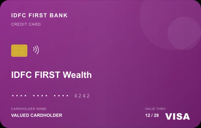 IDFC FIRST Wealth Credit Card