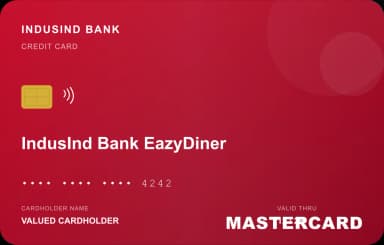 IndusInd Bank EazyDiner Credit Card