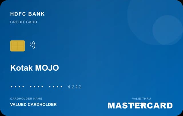 Kotak MOJO Credit Card