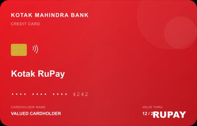 Kotak RuPay Credit Card