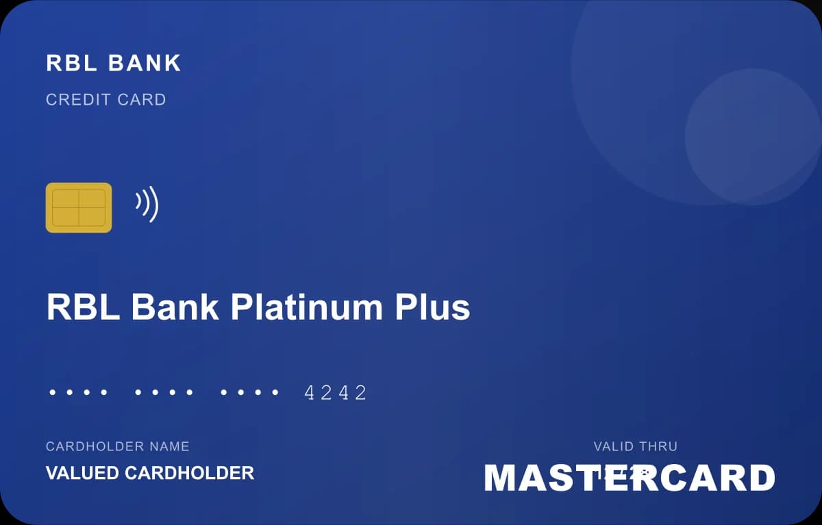 RBL Bank Platinum Plus Credit Card