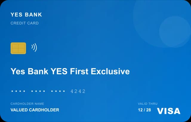 Yes Bank YES First Exclusive Credit Card
