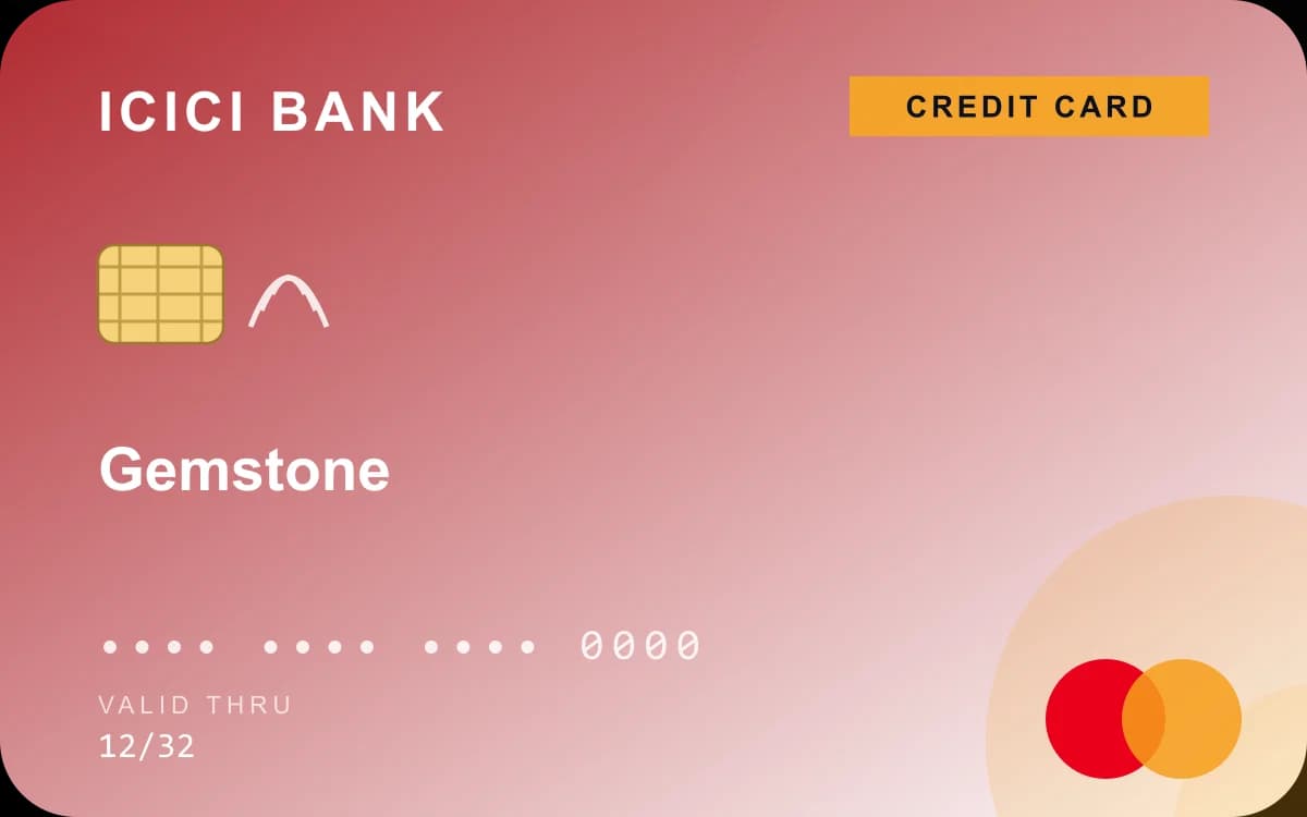 ICICI Bank Gemstone Credit Card