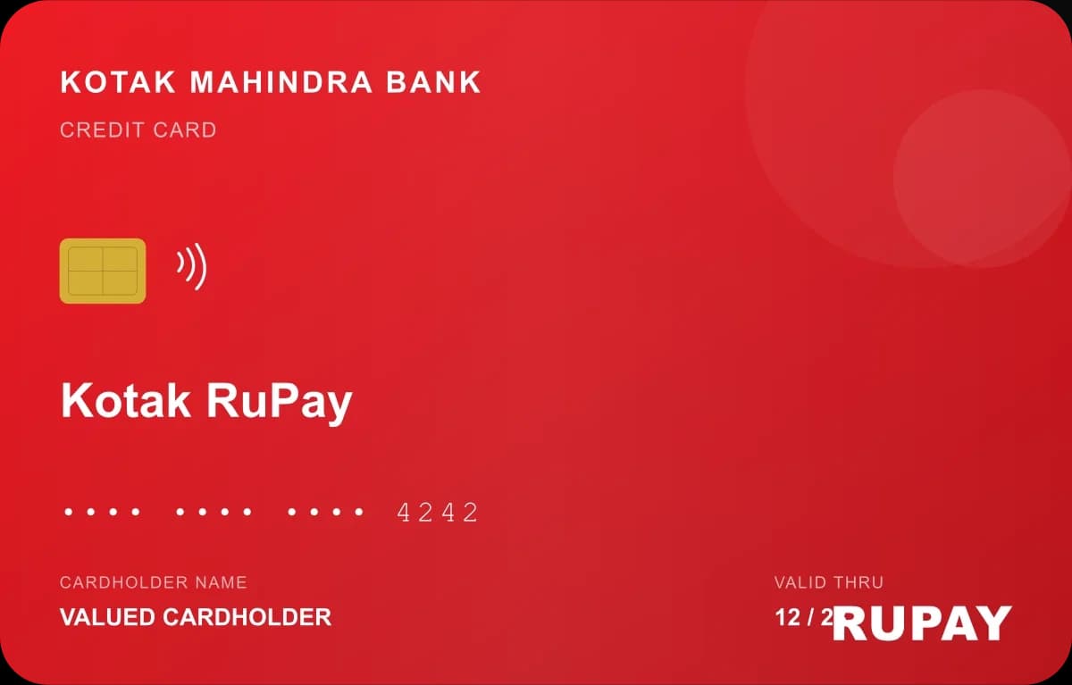 Kotak RuPay Credit Card
