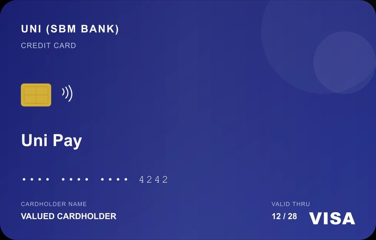 Uni Pay Credit Card