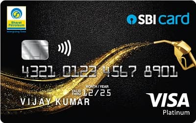 SBI Card BPCL credit card