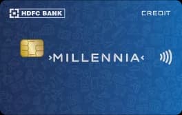 HDFC Bank Millennia credit card
