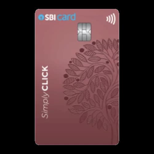 SBI Card SimplyCLICK credit card