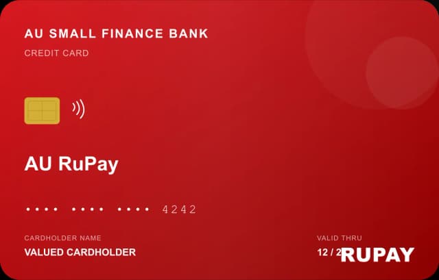 AU RuPay Credit Card