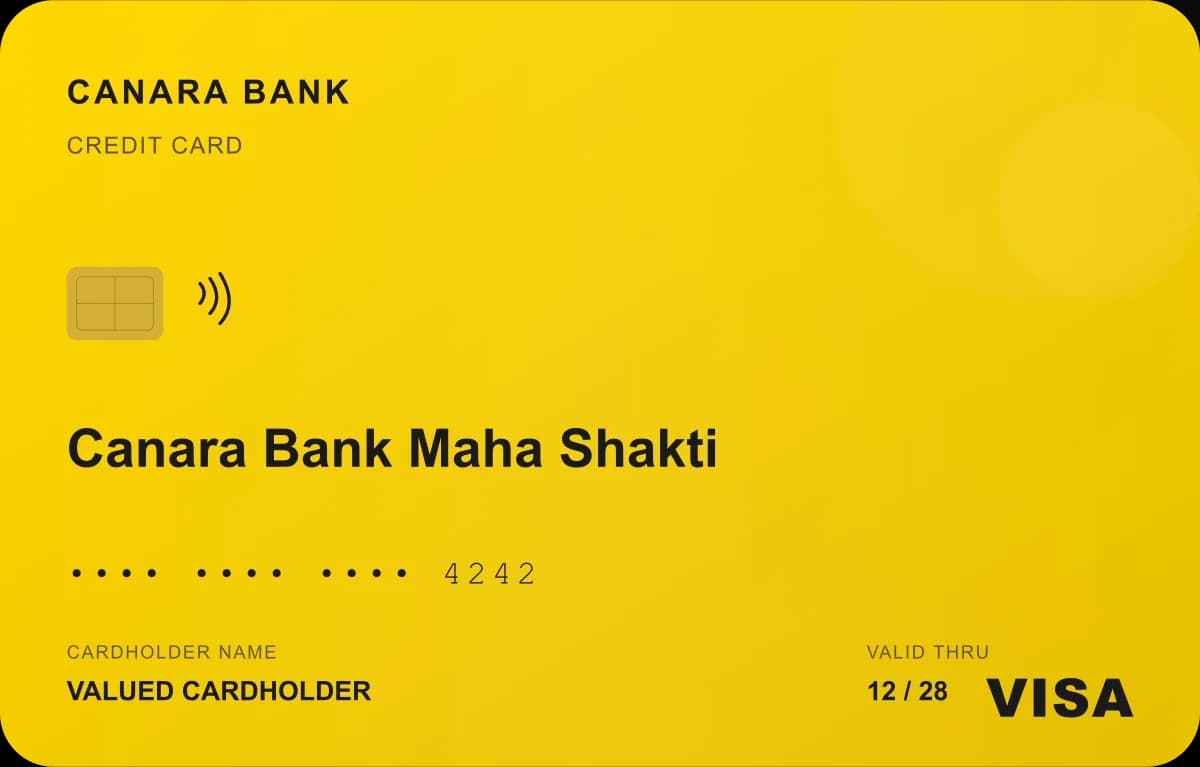 Canara Bank Maha Shakti Credit Card