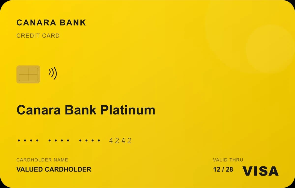 Canara Bank Platinum Credit Card
