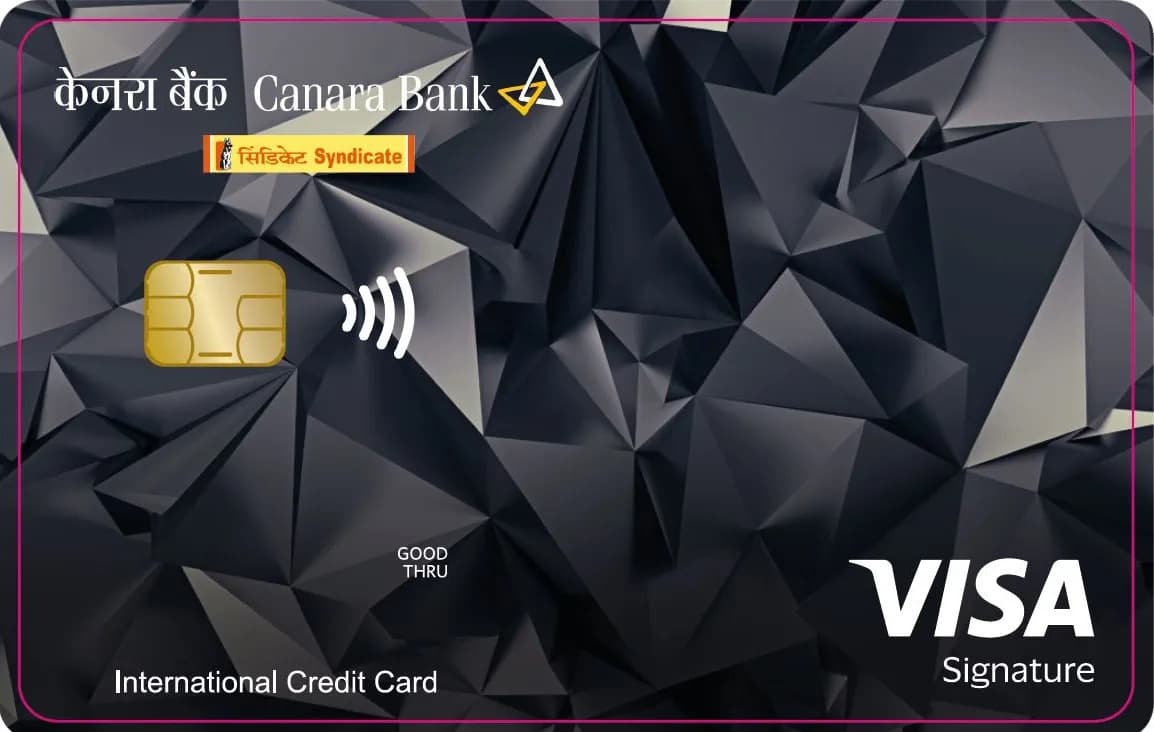 Canara Bank Visa Signature Credit Card