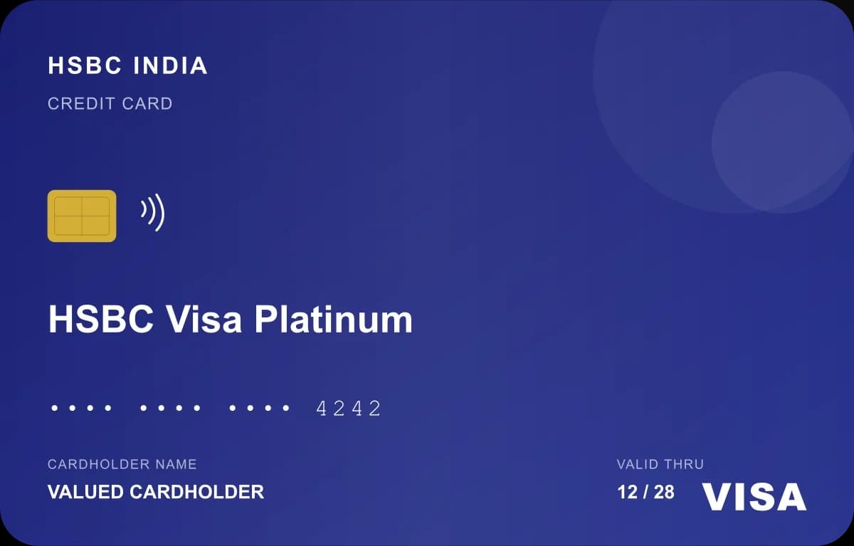 HSBC Visa Platinum Credit Card