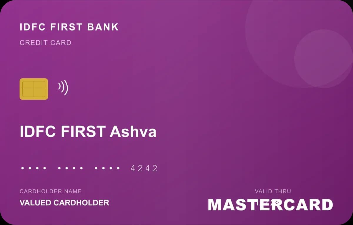 IDFC FIRST Ashva Credit Card