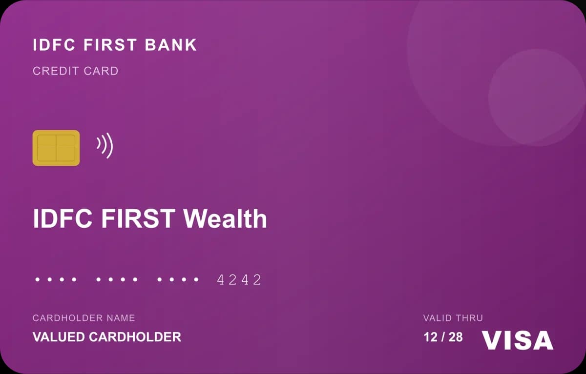 IDFC FIRST Wealth Credit Card