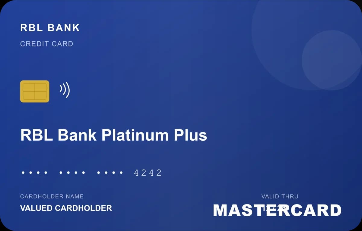 RBL Bank Platinum Plus Credit Card
