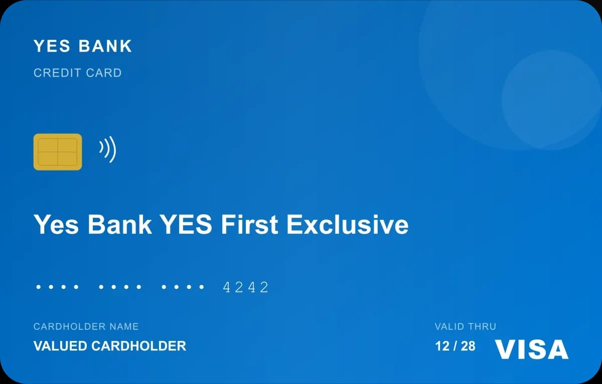Yes Bank YES First Exclusive Credit Card