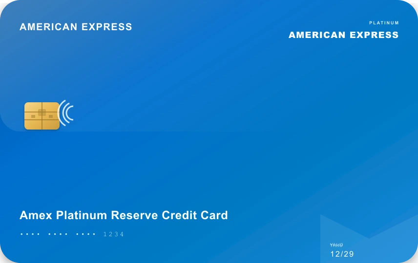 Amex Platinum Reserve Credit Card credit card