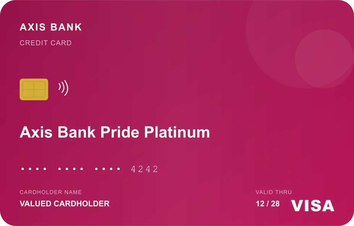 Axis Bank Pride Platinum Credit Card
