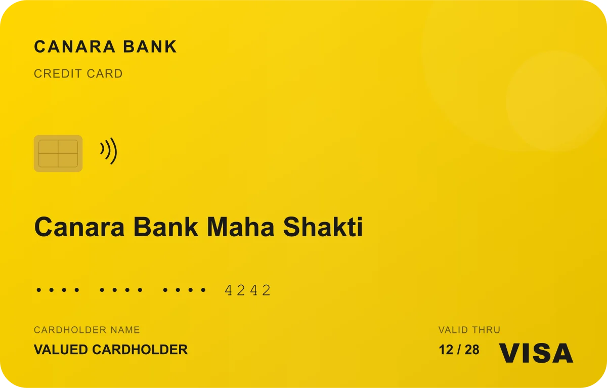Canara Bank Maha Shakti Credit Card