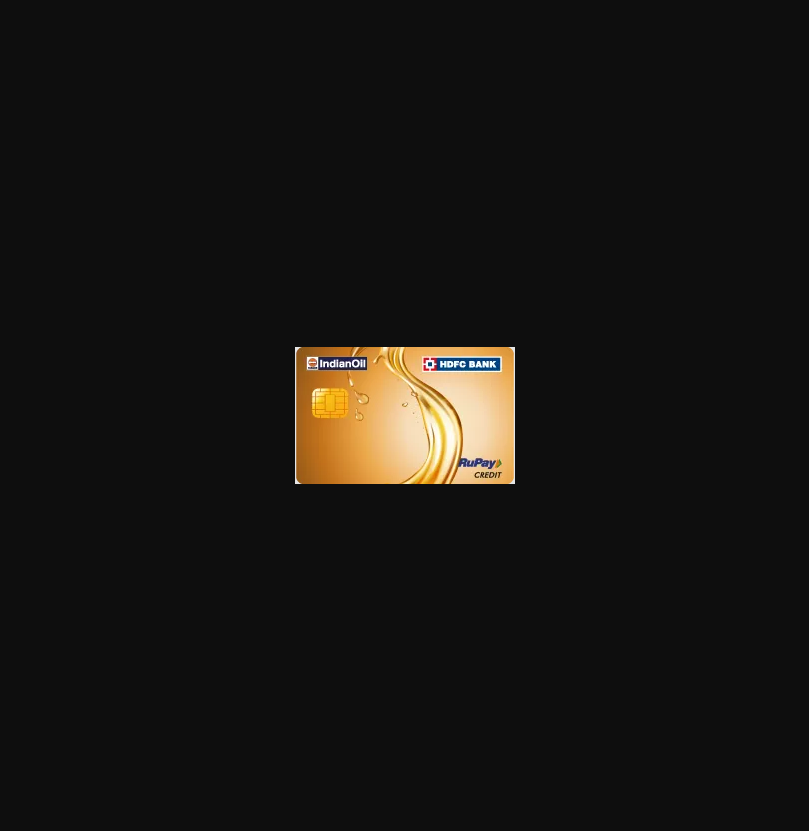 HDFC Indian Oil Credit Card card