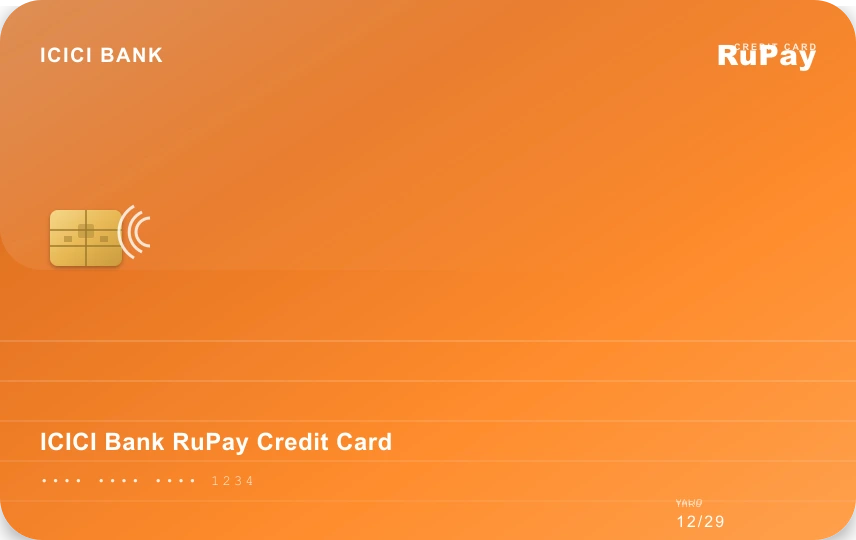 ICICI Bank Coral RuPay credit card