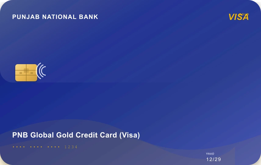 PNB Global Gold Prime credit card