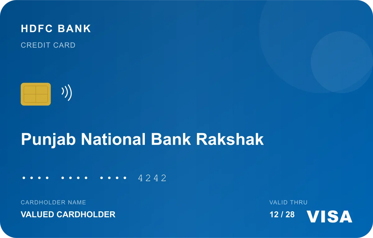 Punjab National Bank Rakshak Credit Card