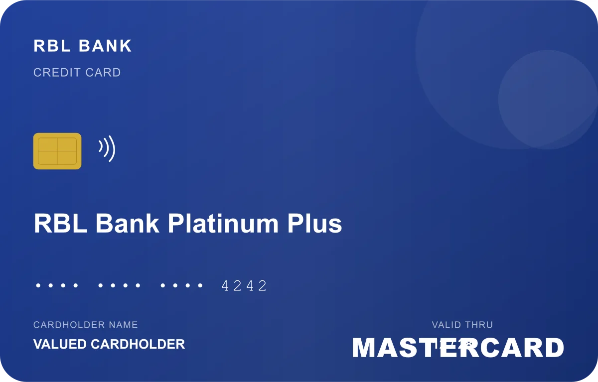 RBL Bank Platinum Plus Credit Card