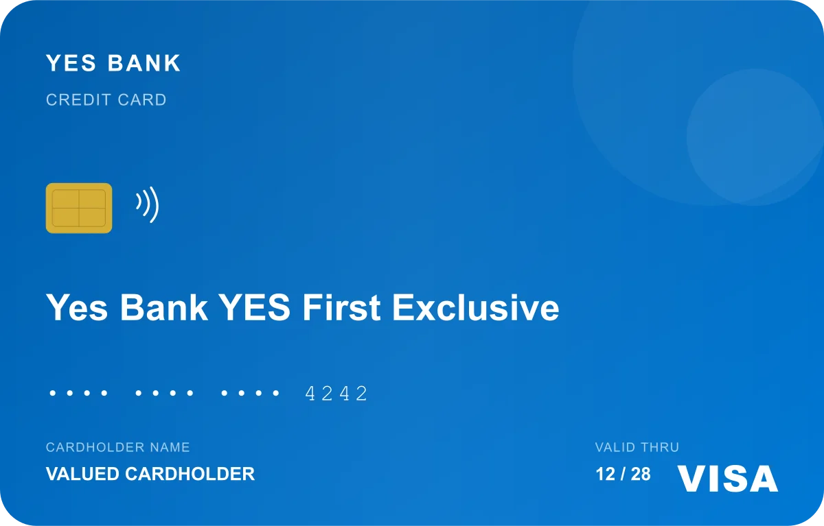 Yes Bank YES First Exclusive Credit Card