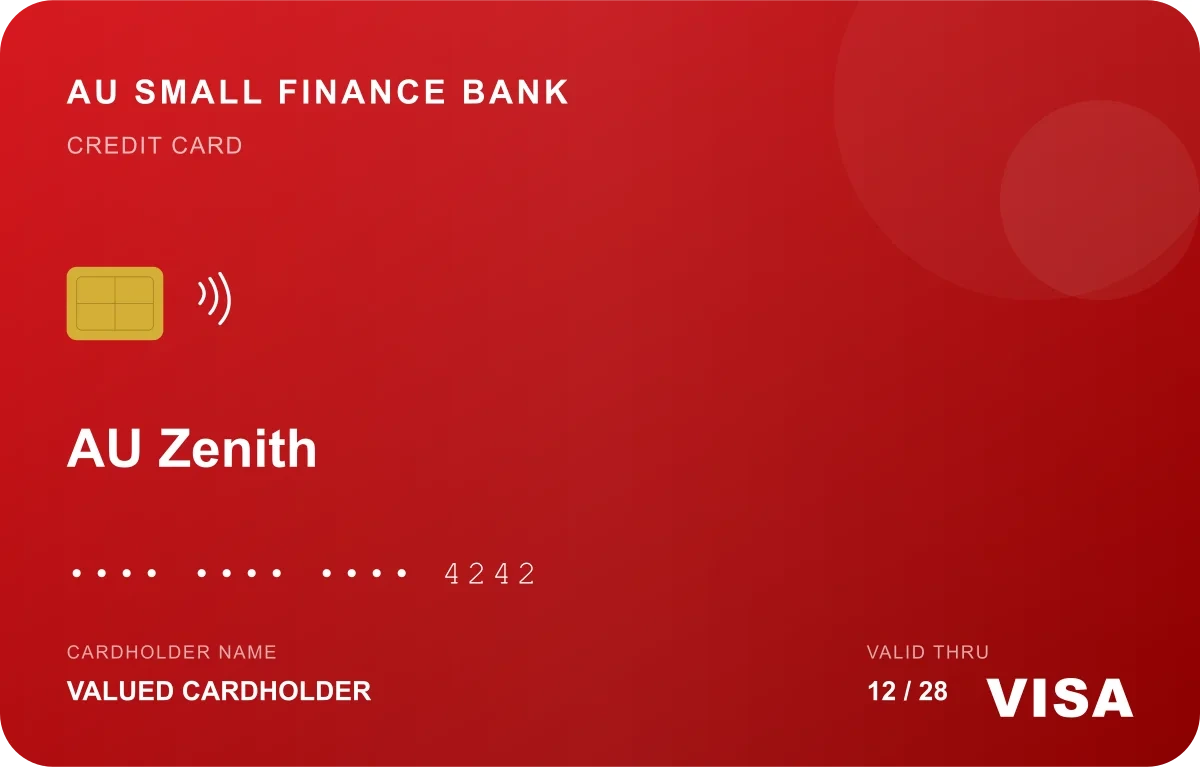 AU Zenith Credit Card