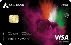 Axis Bank Pride Platinum Credit Card