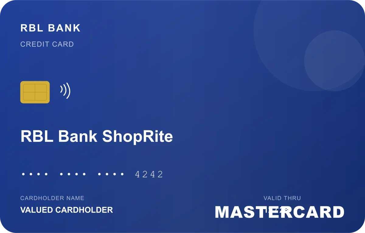 RBL Bank ShopRite Credit Card