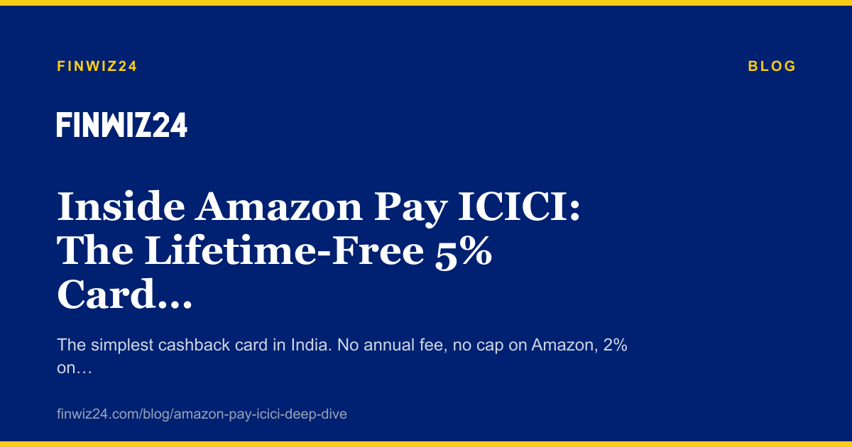 Inside Amazon Pay ICICI: The Lifetime-Free 5% Card That Won India cover image