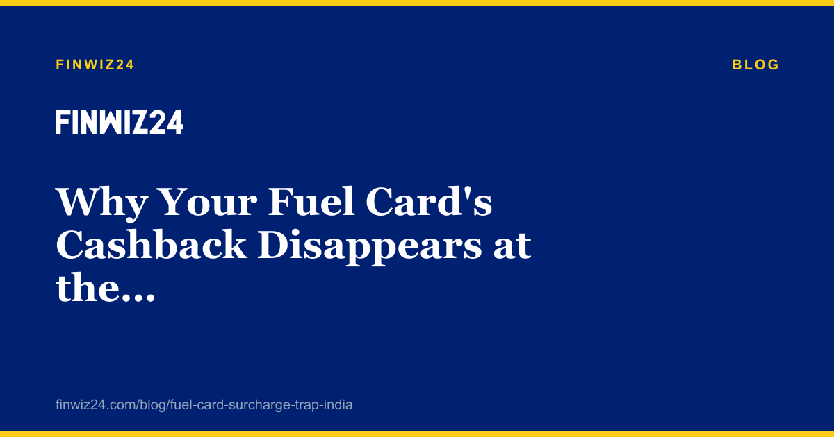 Why Your Fuel Card's Cashback Disappears at the Pump: The Surcharge Trap Explained