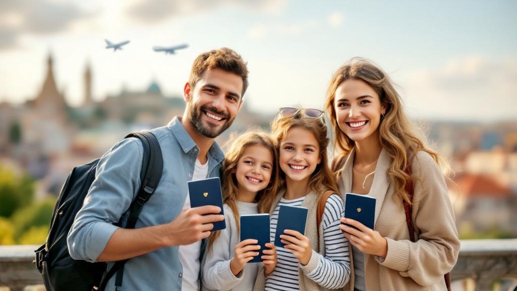 International travel with kids