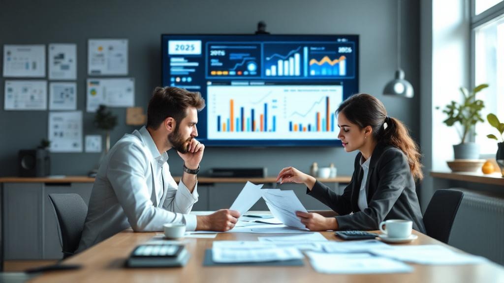 accountants at work