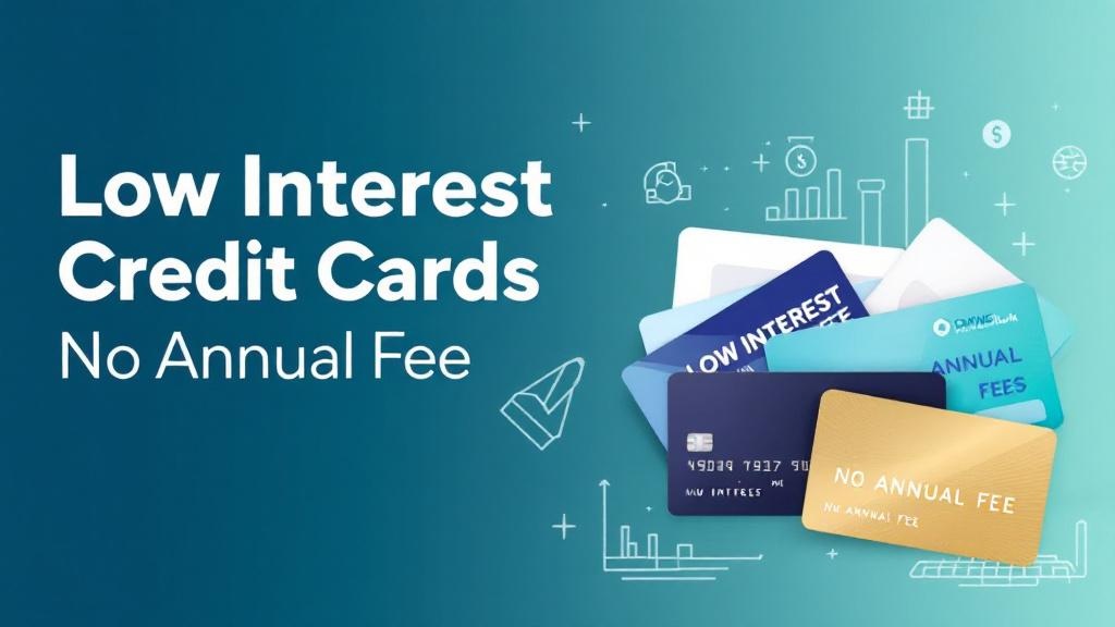 "low interest credit cards no annual fee "
