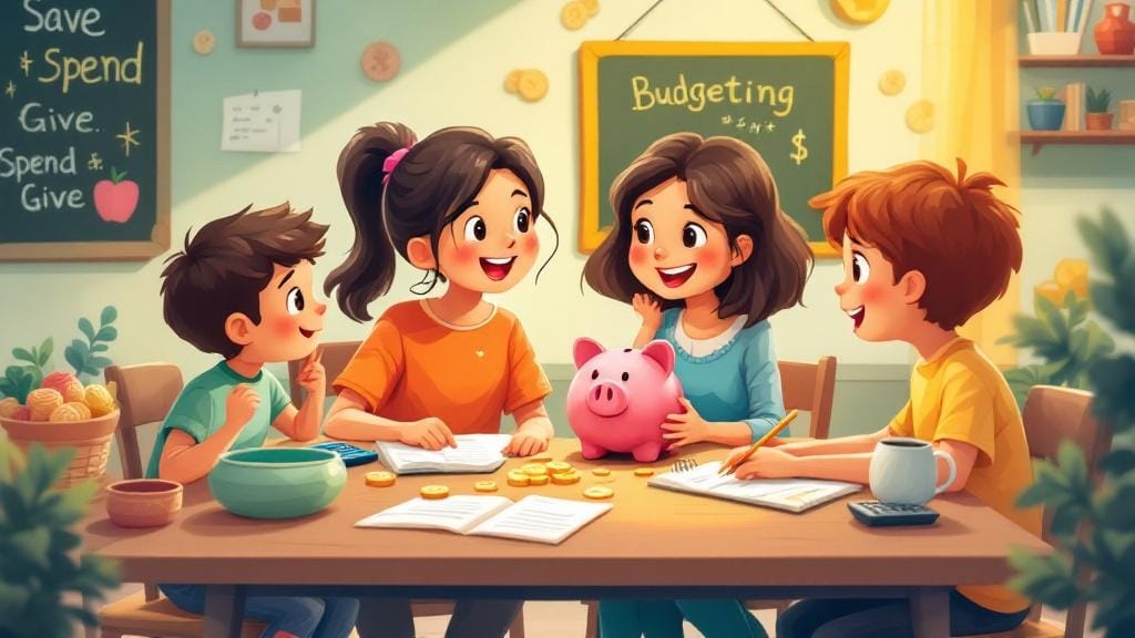Budgeting for kids tips