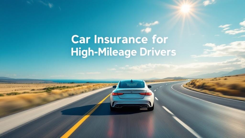 Car insurance for high-mileage drivers